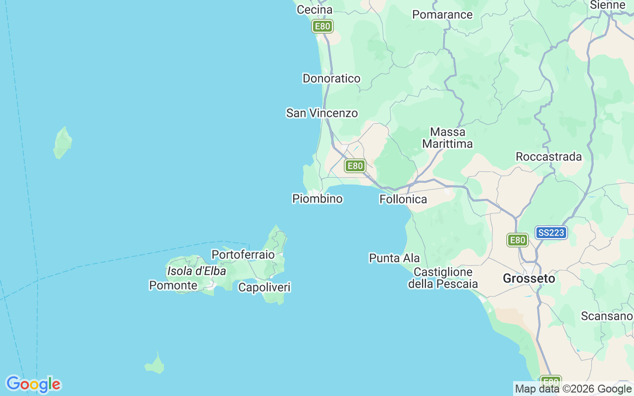 Emplacement du Catamaran: Marina Arcipelago Toscano, 57025 Piombino