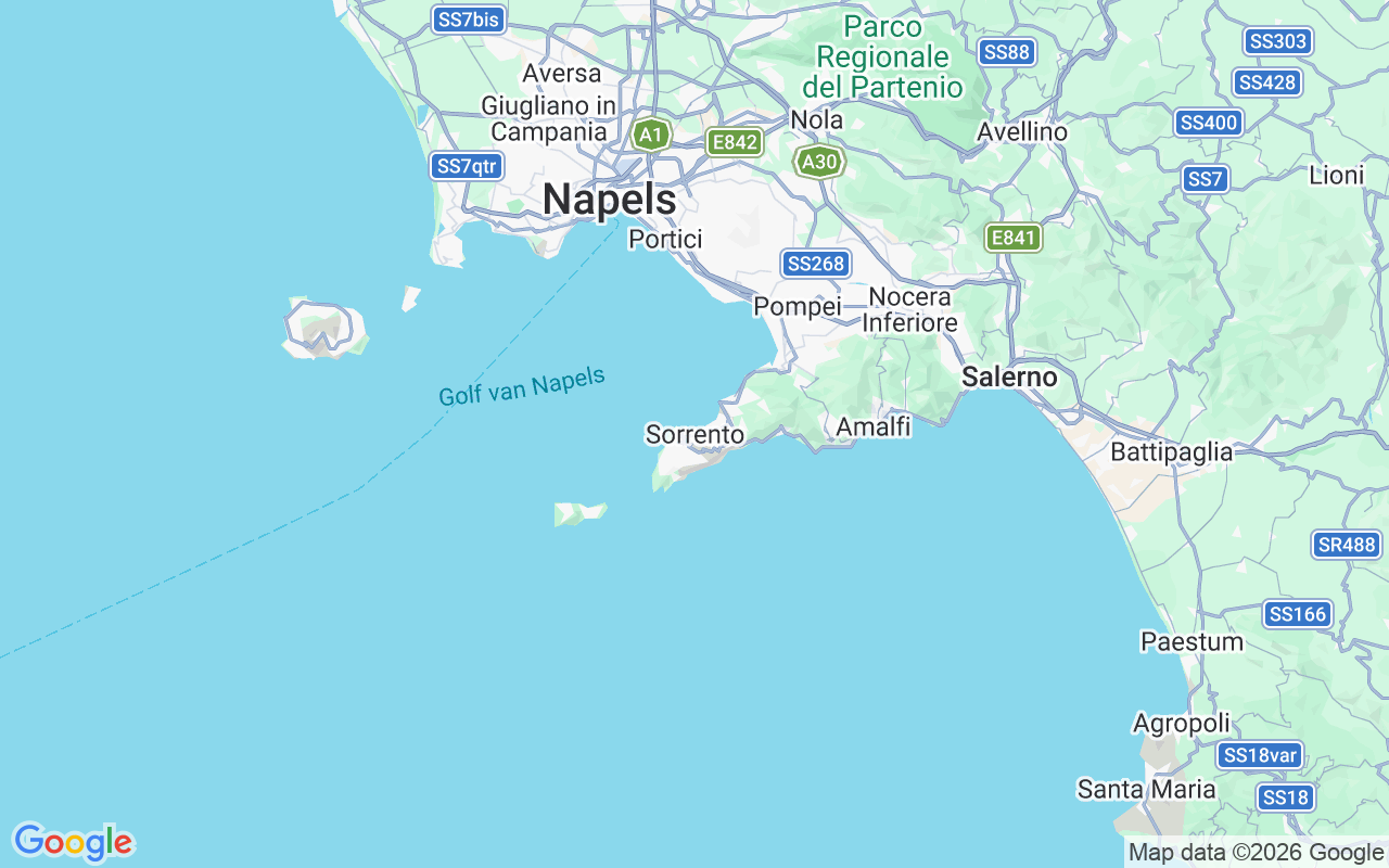 De locatie van Motorboot: Marina Grande Sorrento, 80067 Sorrento
