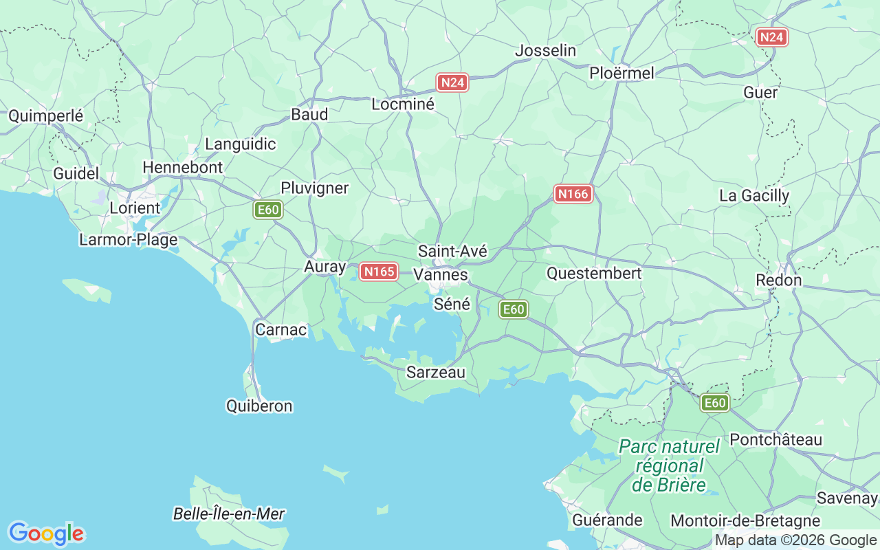 Ubicación Neumática: Calle Kerino, Vannes