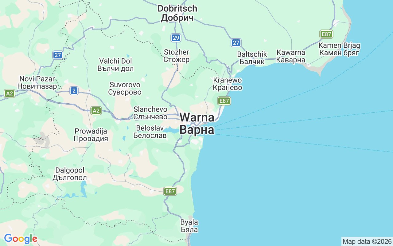 Liegeplatz Motorboot: Varna Marina, Warna