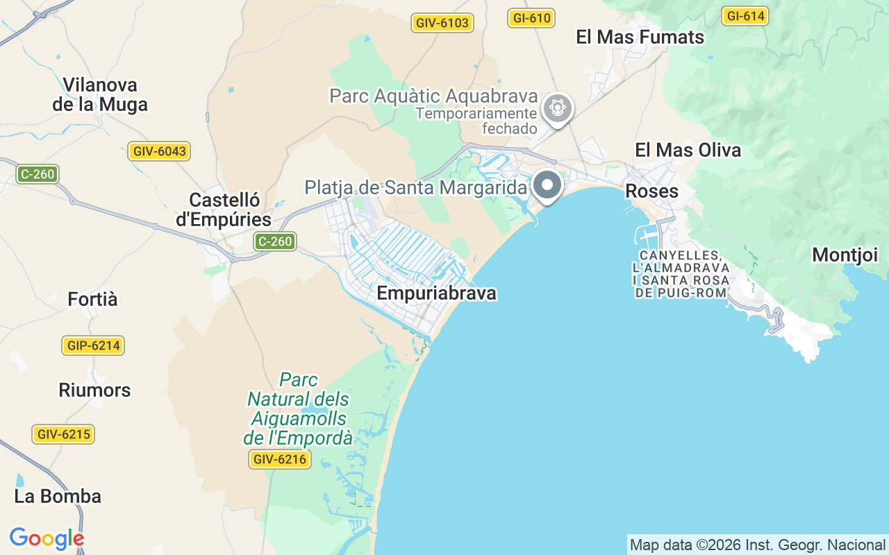 Localização do(a) Lancha: Empuriabrava, Espanha