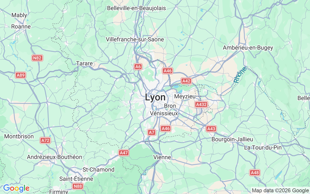 Location of the RIB: Confluence, Lyon
