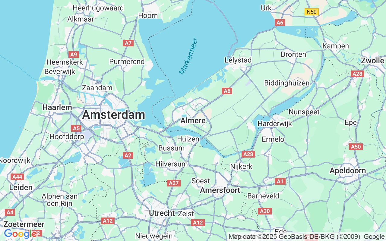 De locatie van Zeilboot: Silokade, Almere