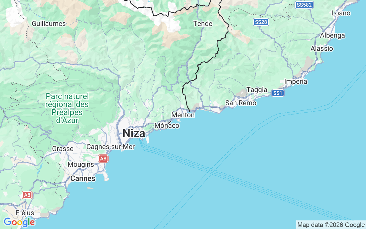 Ubicación Lancha: Menton Garavan, 06500 Menton