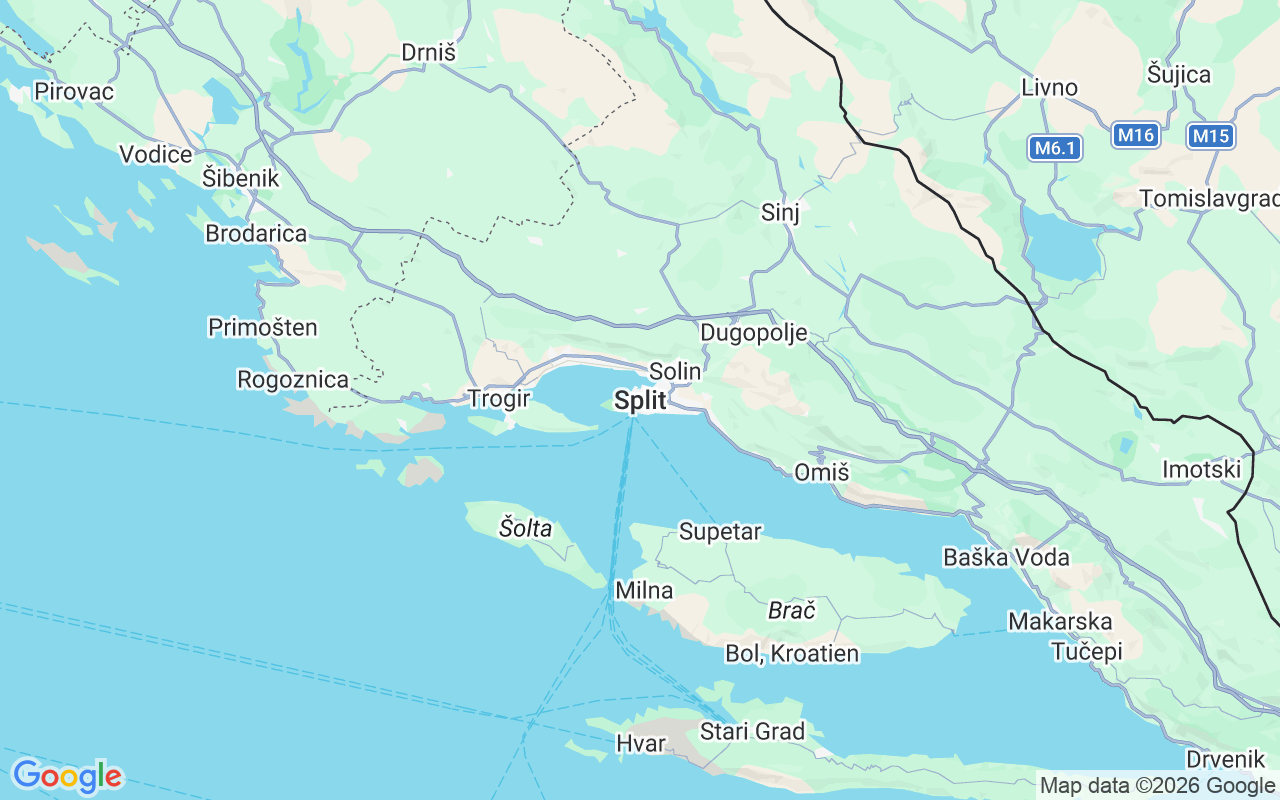 Plats för RIB-båt: Trogir, Split