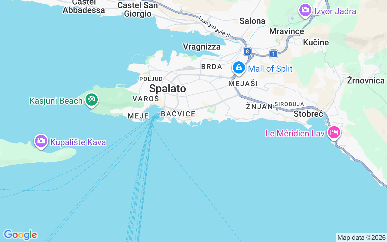 Luogo Barca a vela: Marina Zenta, Spalato