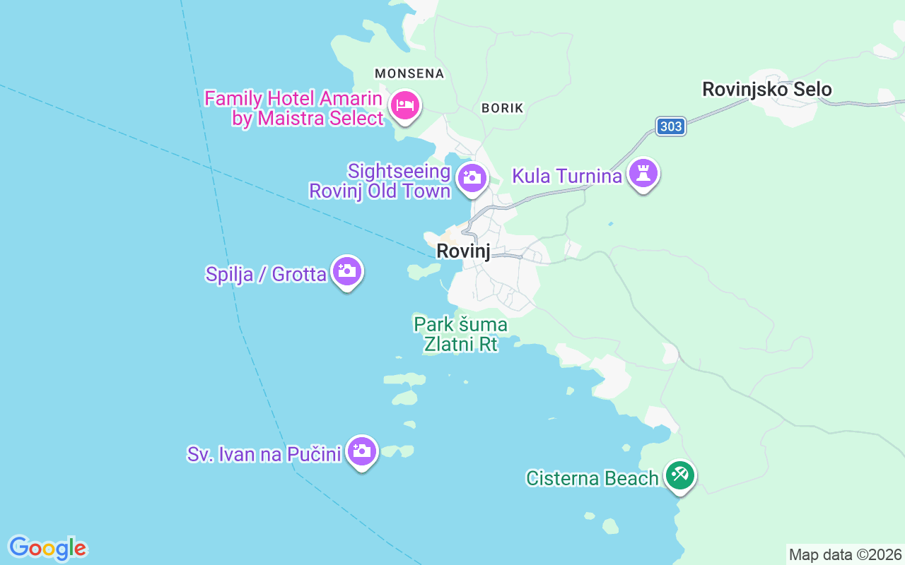 De locatie van Motorboot: Aci Marina Rovinj, Rovinj