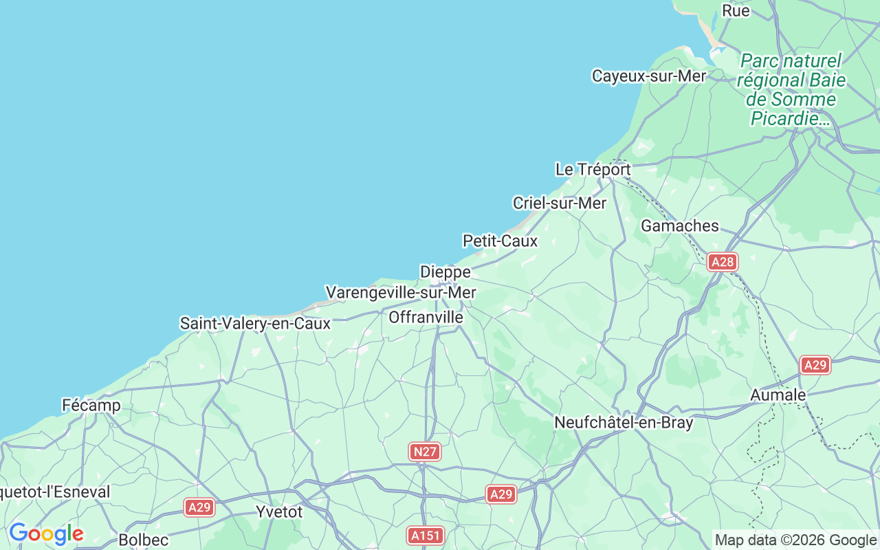 De locatie van Motorboot: Dieppe, 76200 Dieppe