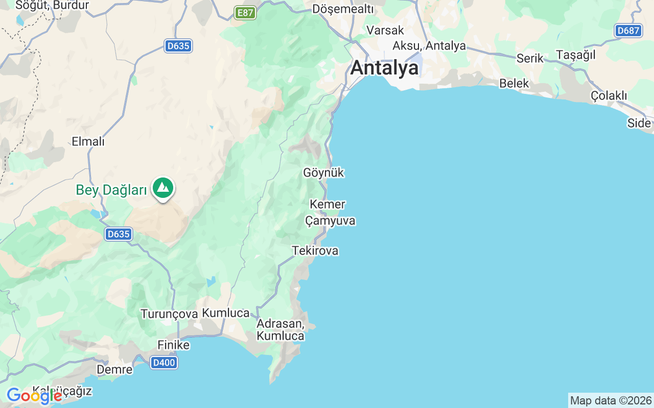 De locatie van Motorboot: Kemer G Marina, Kemer