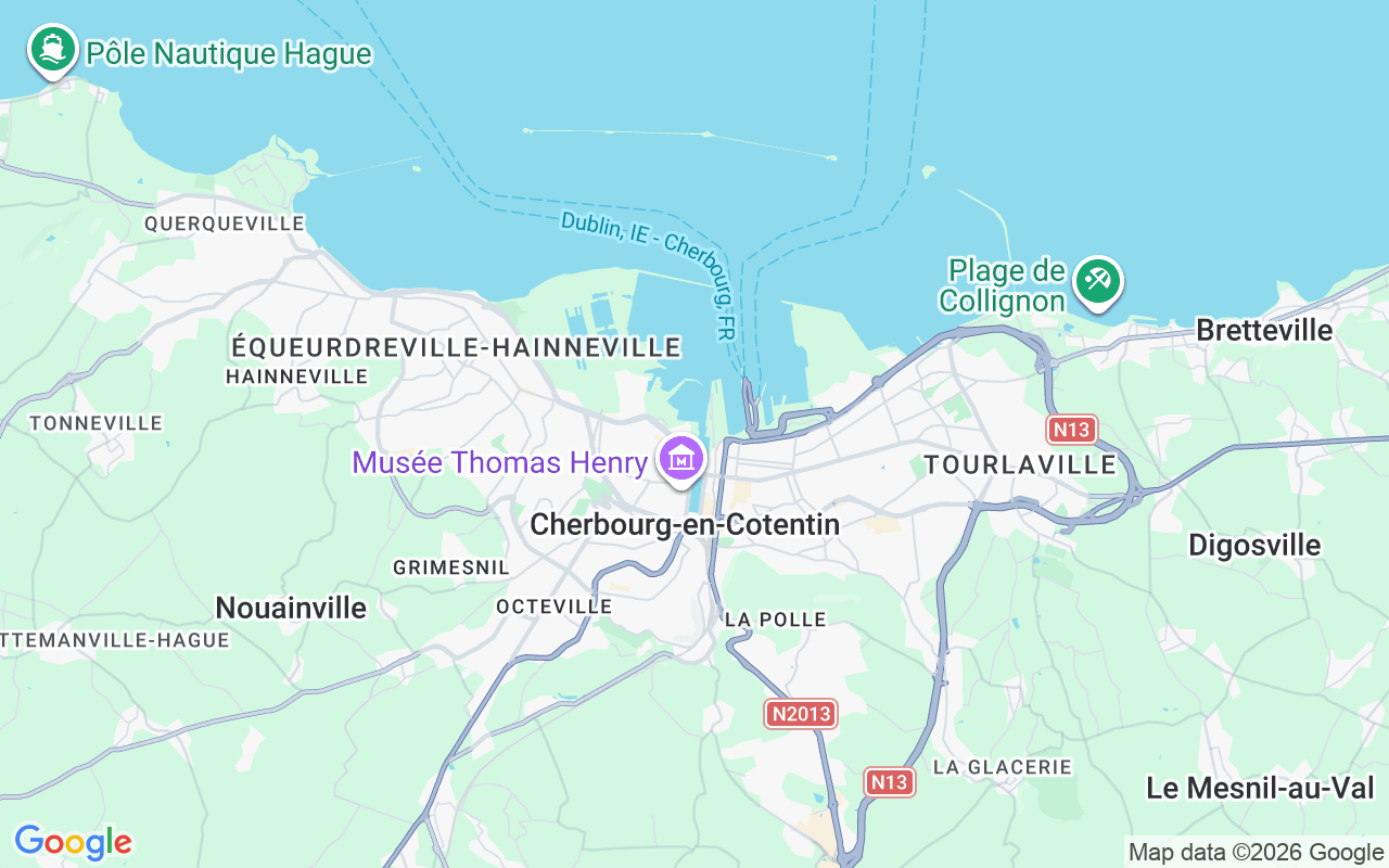 Emplacement du Semi-rigide: Port Chantereyne, Cherbourg-En-Cotentin