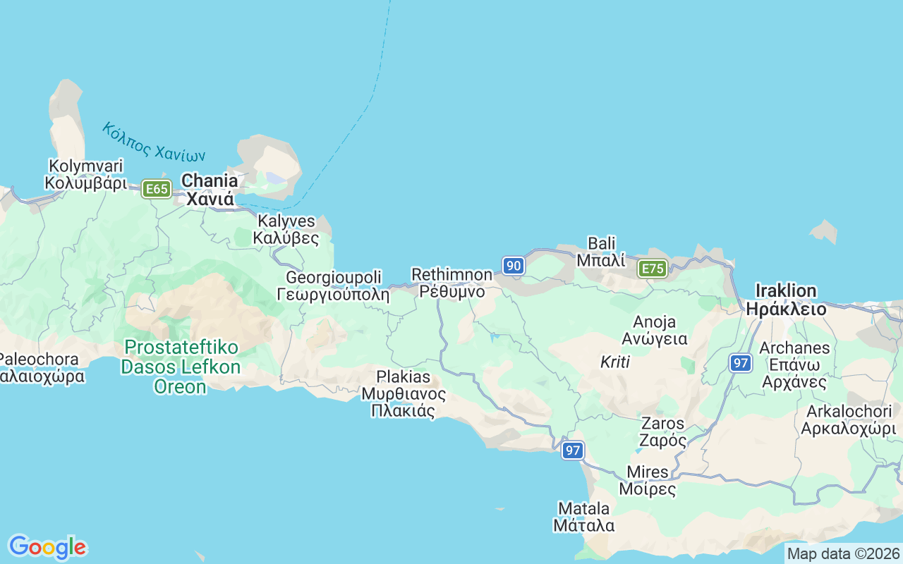 De locatie van Catamaran: Rethymno, Rethimnon