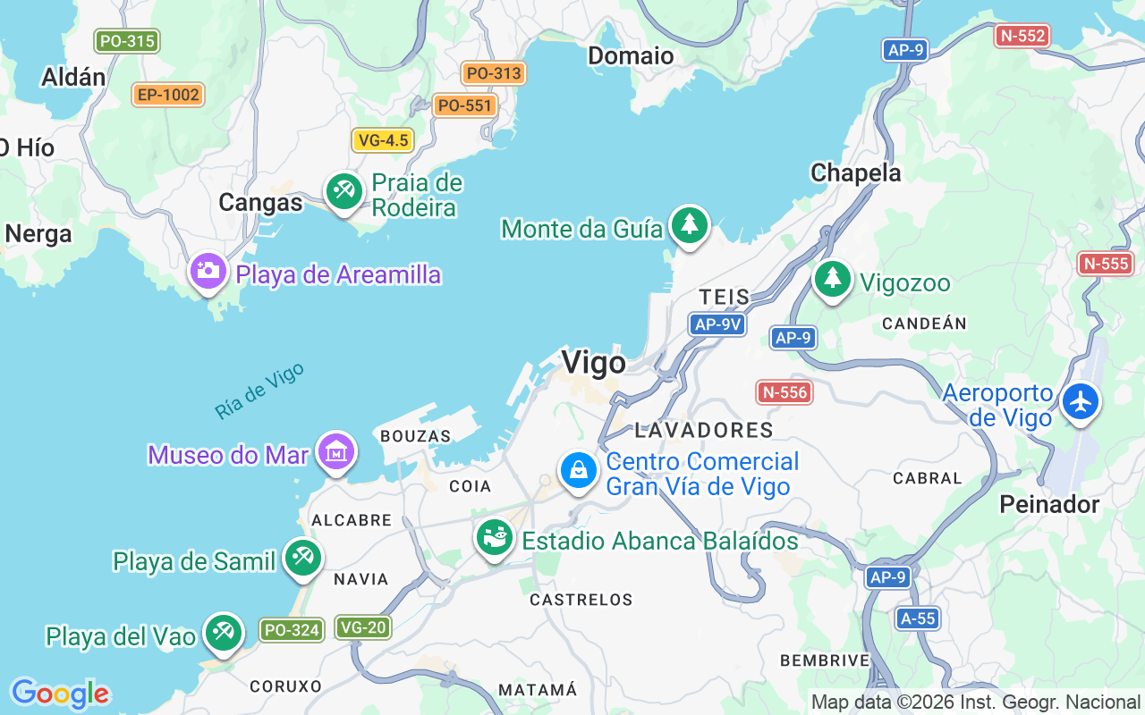 Emplacement du Voilier: Real Club Náutico De Vigo, Vigo