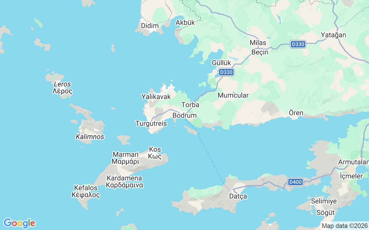 De locatie van Gulet: Bodrum, Bodrum