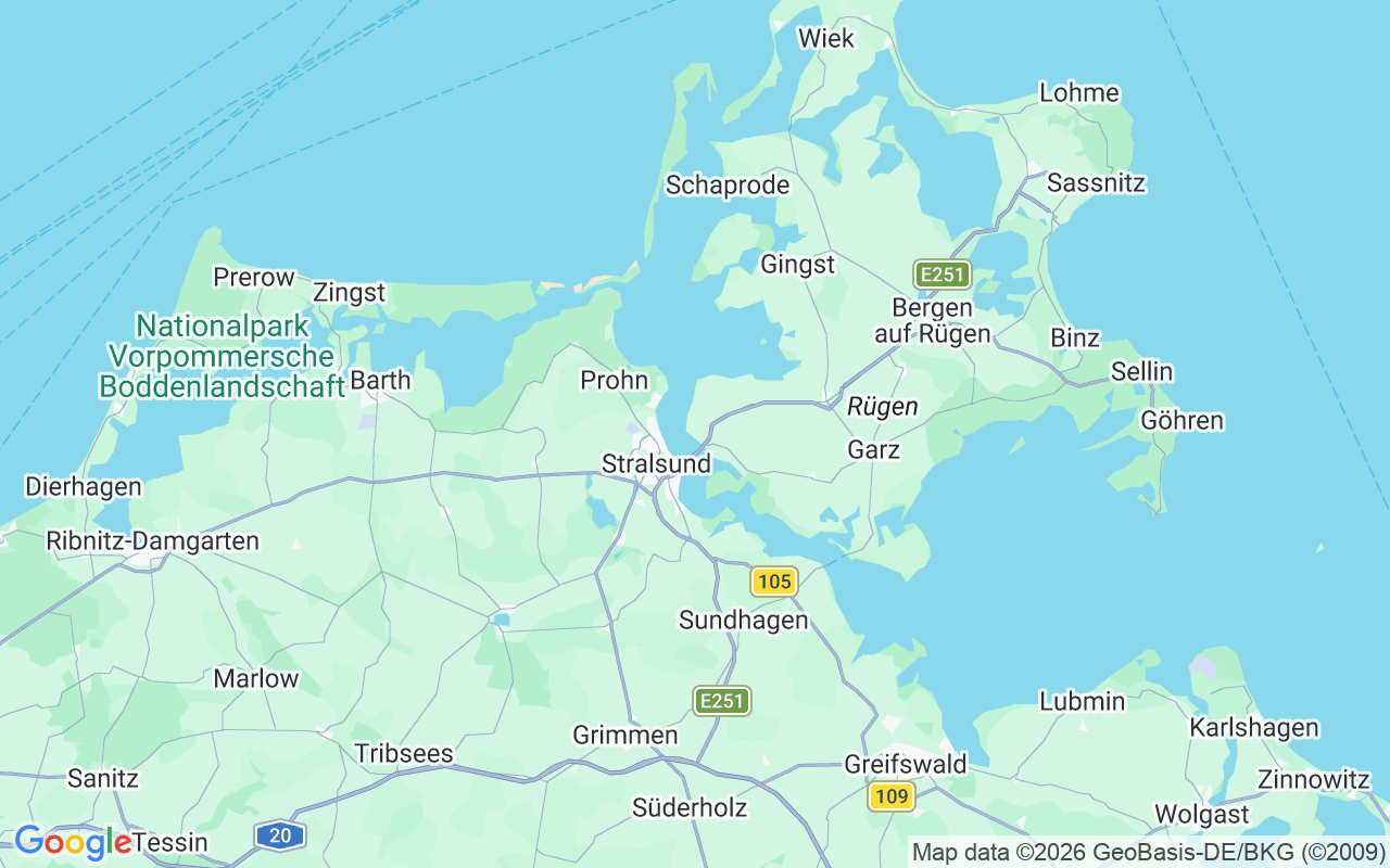 Location of the Sailboat: 18573 Altefähr, Germany