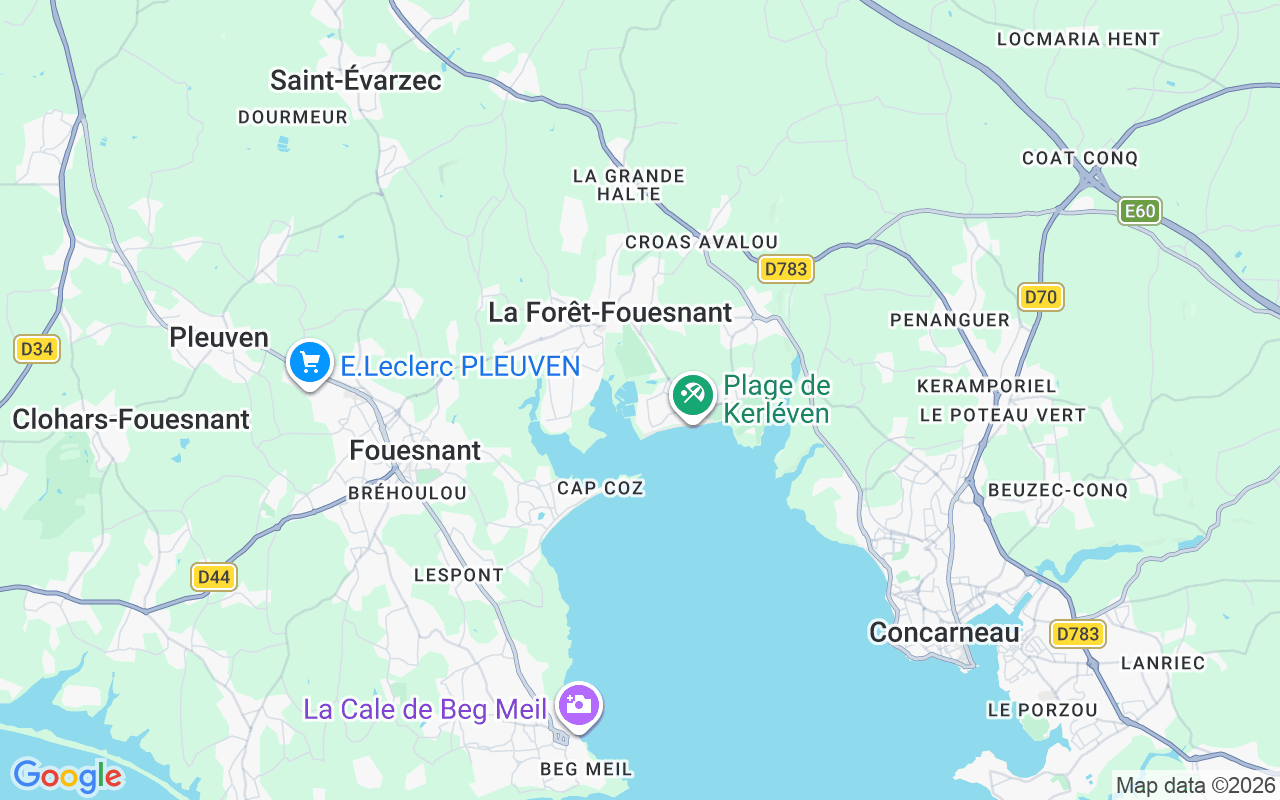 De locatie van Motorboot: Port-La-Forêt, La Forêt-Fouesnant