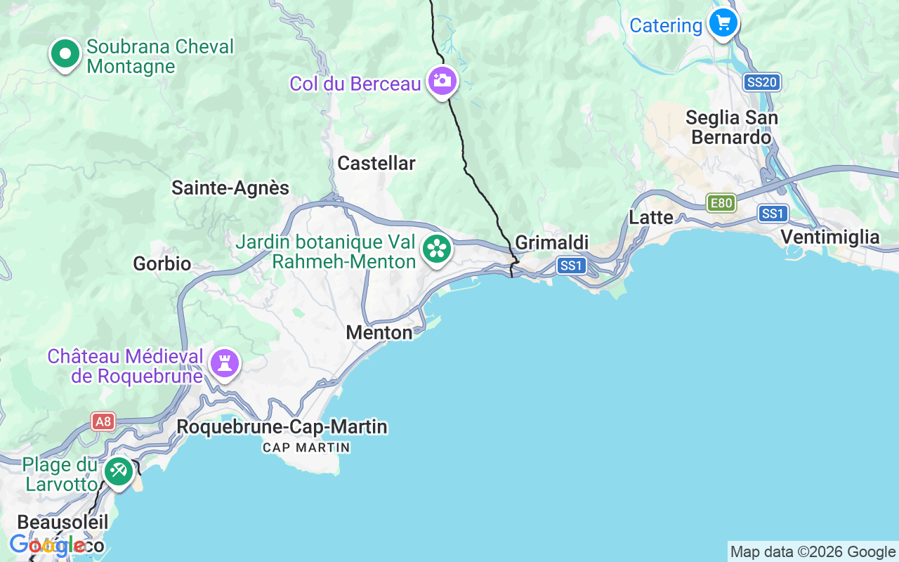 Ubicación Yate a motor: Port Garavan, 06500 Menton
