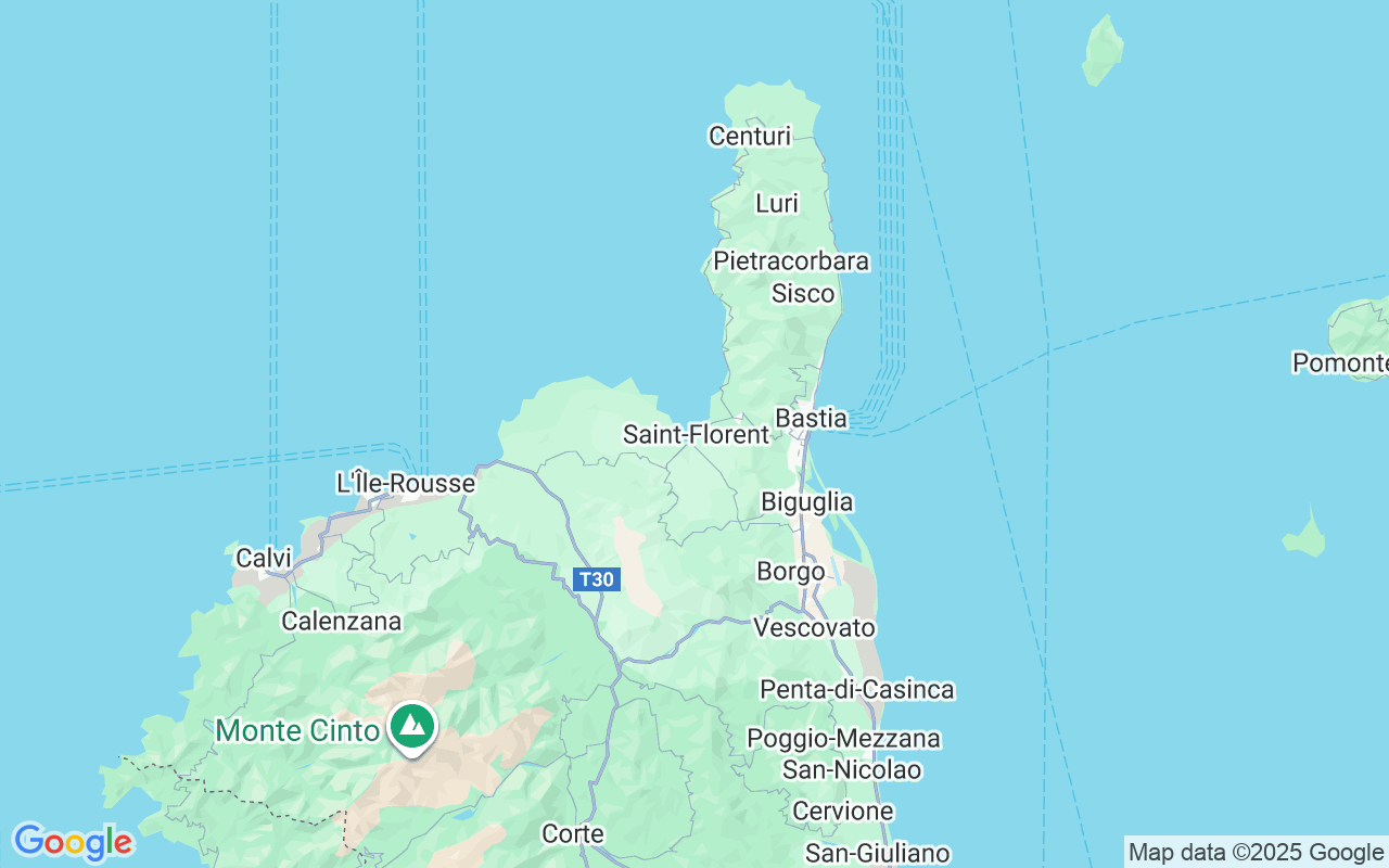 Localização do(a) Lancha: Saint Florent, 20217 Saint-Florent