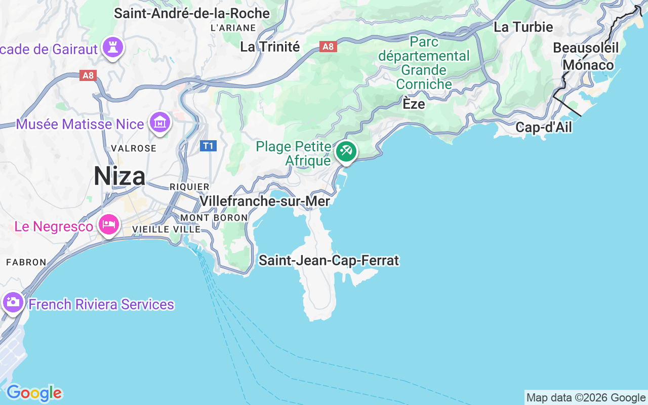 Ubicación Lancha: Port Des Fourmis, Beaulieu-Sur-Mer