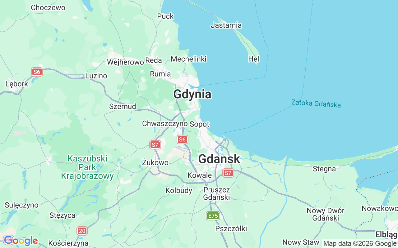 Ubicación Lancha: Zatoka Gdańska, Sopot