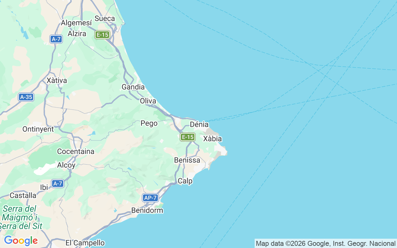 Liegeplatz Katamaran: Dénia, Spanien
