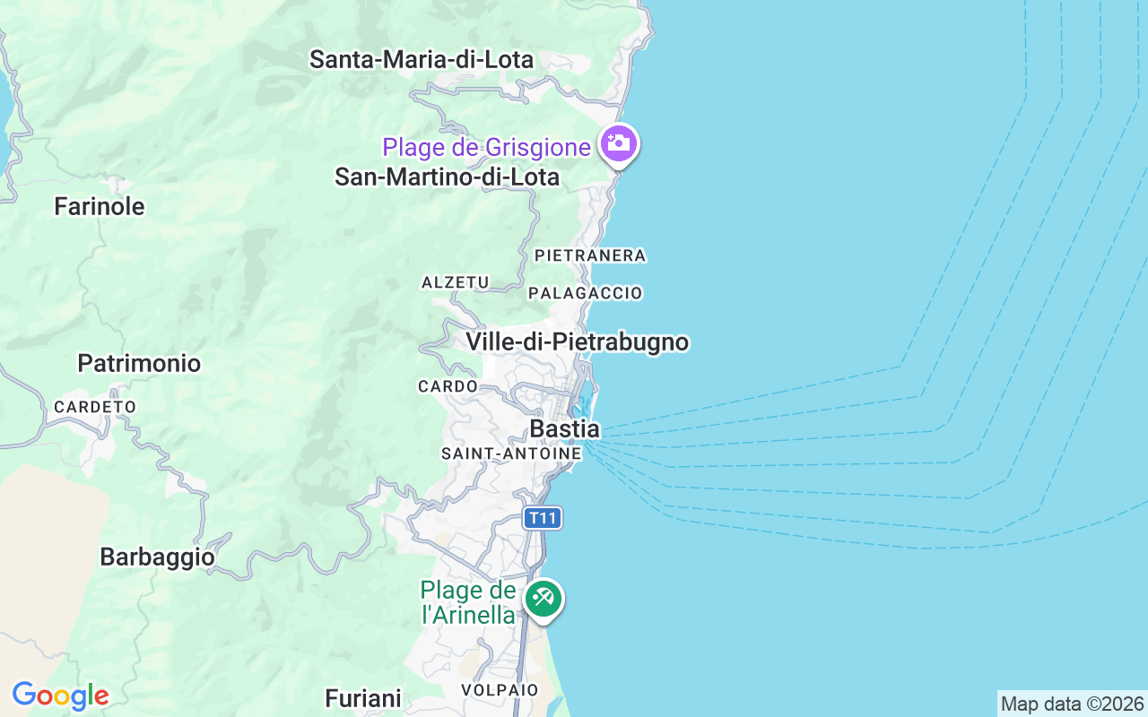 Liegeplatz Motorboot: Port Toga, Bastia