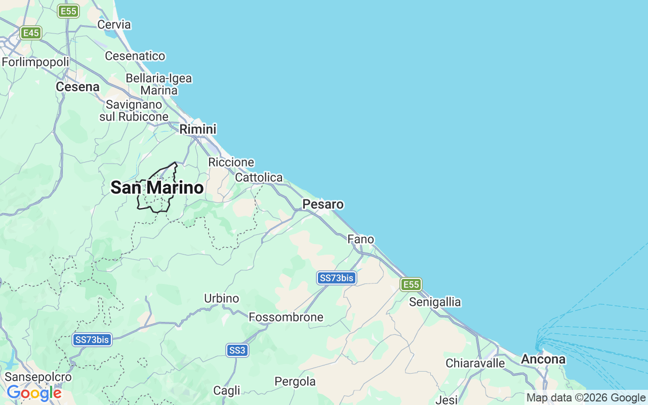 De locatie van Motorboot: Porto Di Pesaro, Pesaro