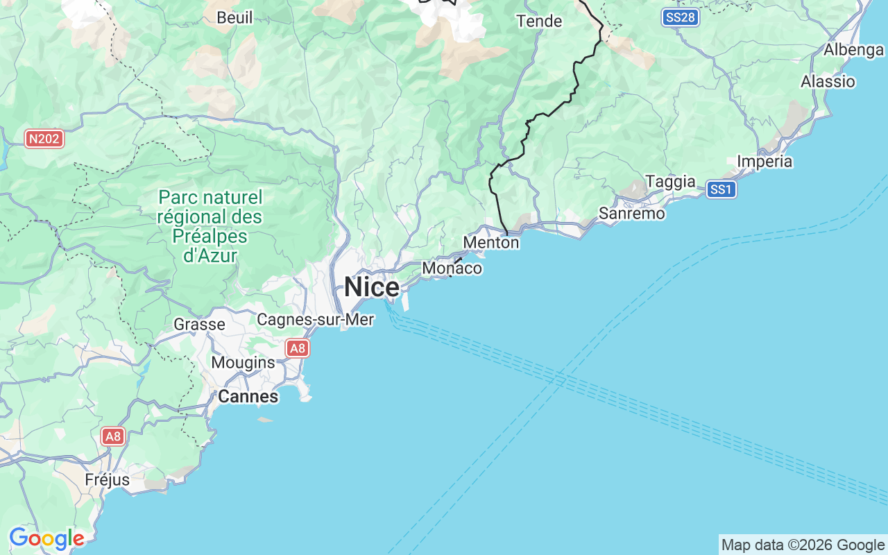 Location of the RIB: 06320 Cap-D'ail, France