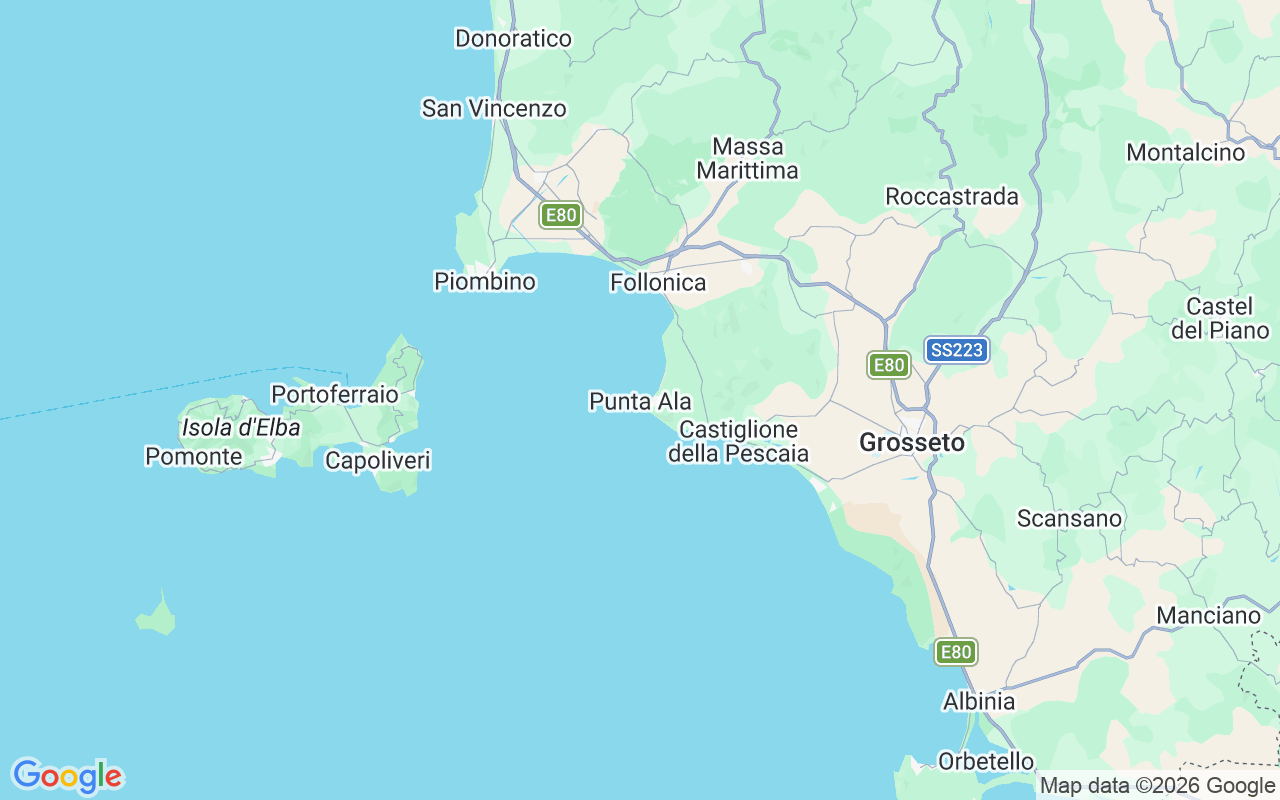 Emplacement du Voilier: Punta Ala, 58043 Punta Ala