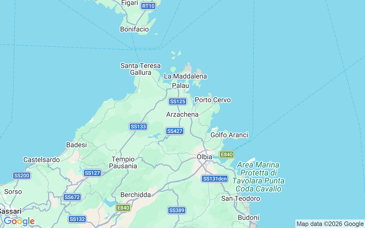 Location of the RIB: Cala Di Volpe, 07021 Arzachena