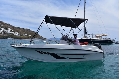 Hire Boat without licence  L.A WHITE 450 Ornos