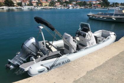 Verhuur RIB Highfield 560 Sport Rab