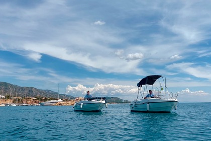Location Bateau sans permis  Mareti 440 L'Ametlla de Mar