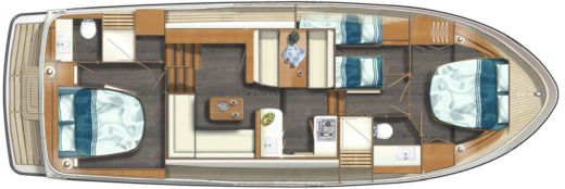 Motorboat Linssen Grand Sturdy 40.0 Ac Plan du bateau
