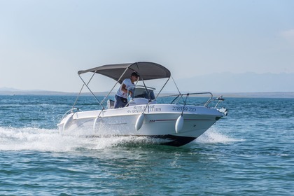 Miete Motorboot Blueline 19 Općina Nin