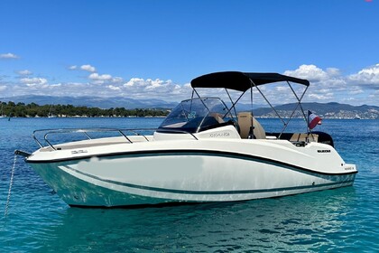 Miete Motorboot Quicksilver Activ 605 Sundeck Mandelieu-la-Napoule