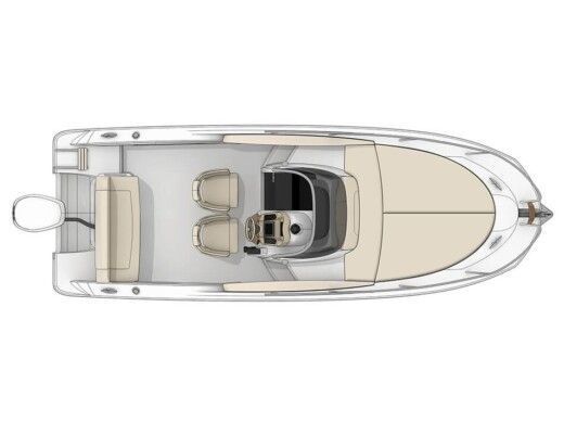 Motorboat Arrow Abaris 23 Plano del barco