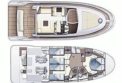 Miete Motorboot  Azimut 47 Fly Šibenik