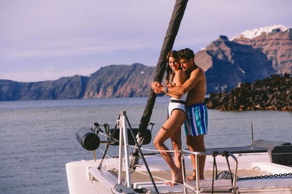 Noleggio Catamarano Lagoon 450F Santorini