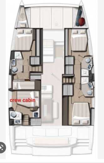 Catamaran Bali - Catana 4.6 boat plan
