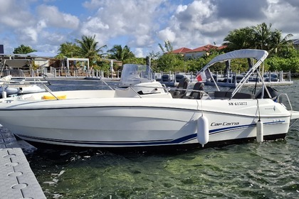 Charter Motorboat Jeanneau Cap Camarat 7.5 CC (24') Saint Martin