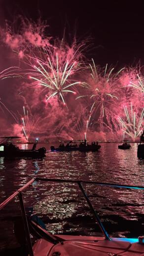 Motorboat Four Winns Sundowner 285 Plan du bateau