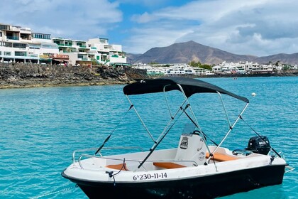 Verhuur Boot zonder vaarbewijs  Astec 400 Lanzarote