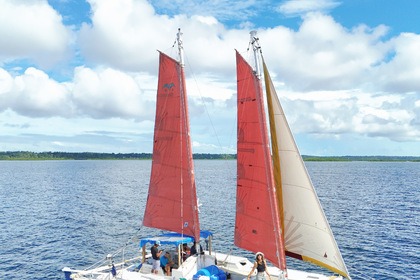 Hire Catamaran Wharram Tiki 38 San Blas Islands