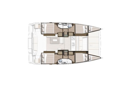 Location Catamaran Catana Group Bali Catsmart - 4 + 2 cab. Skradin