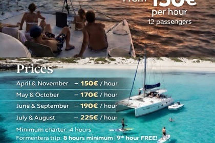 Rental Catamaran Fountaine Pajot Lavezzi 4000 Ibiza