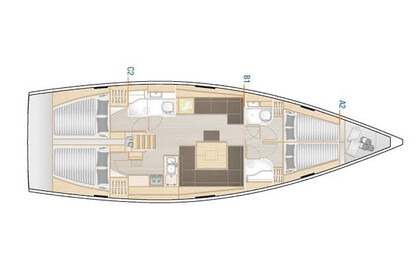 Hire Sailboat  Hanse 458 Marmaris