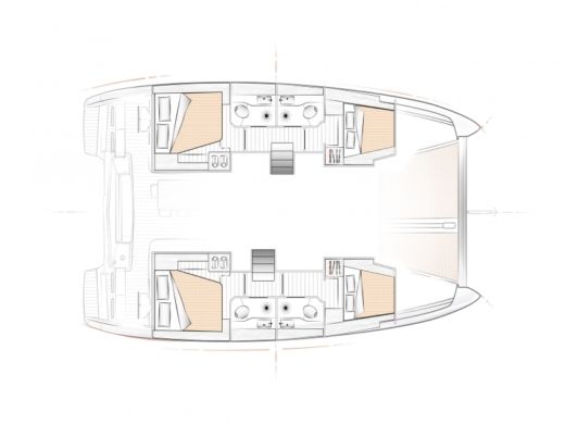 Catamaran Beneteau Excess 12 Boat design plan