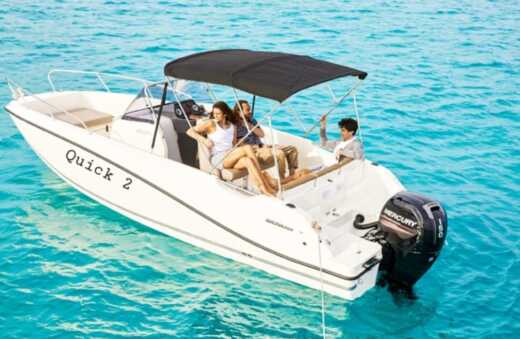 Motorboat Quicksilver 675 Planimetria della barca
