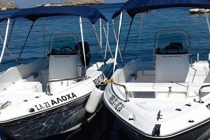 Rental Boat without license  Olympic 500 Lindos