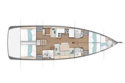 Verhuur Zeilboot  Sun Odyssey 490 Palma de Mallorca